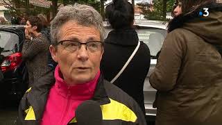 Play video: Marche blanche en hommage à Patrick Céleste à La Rochelle