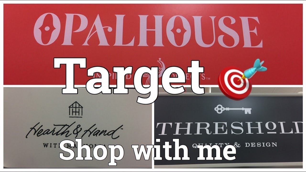 TARGET | SHOP WITH ME | NEW OPAL HOUSE COLLECTION | BUDGET DECOR