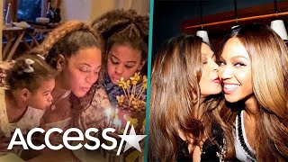 Tina Knowles Posts RARE Throwback Pic Of Beyoncé & Her 3 Kids