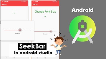 SeekBar - Listening to Progress Changes in Android Studio | Discrete SeekBar | #80