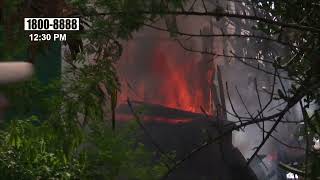 «Martes de pesadilla» Familia pierde todo tras un incendio en Managua - Nicaragua