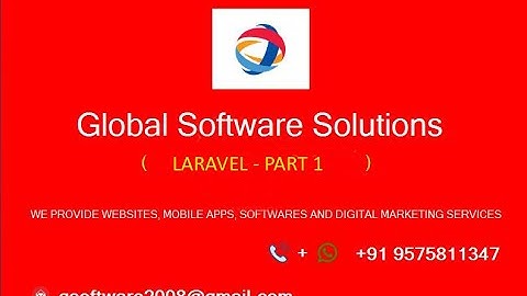 Installation (laravel  Tutorial) | Part 1