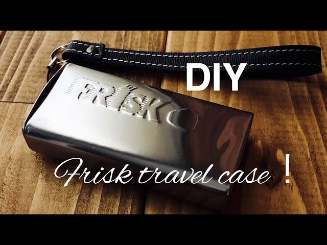 Frisk缶をトラベルケースに！ - YouTube