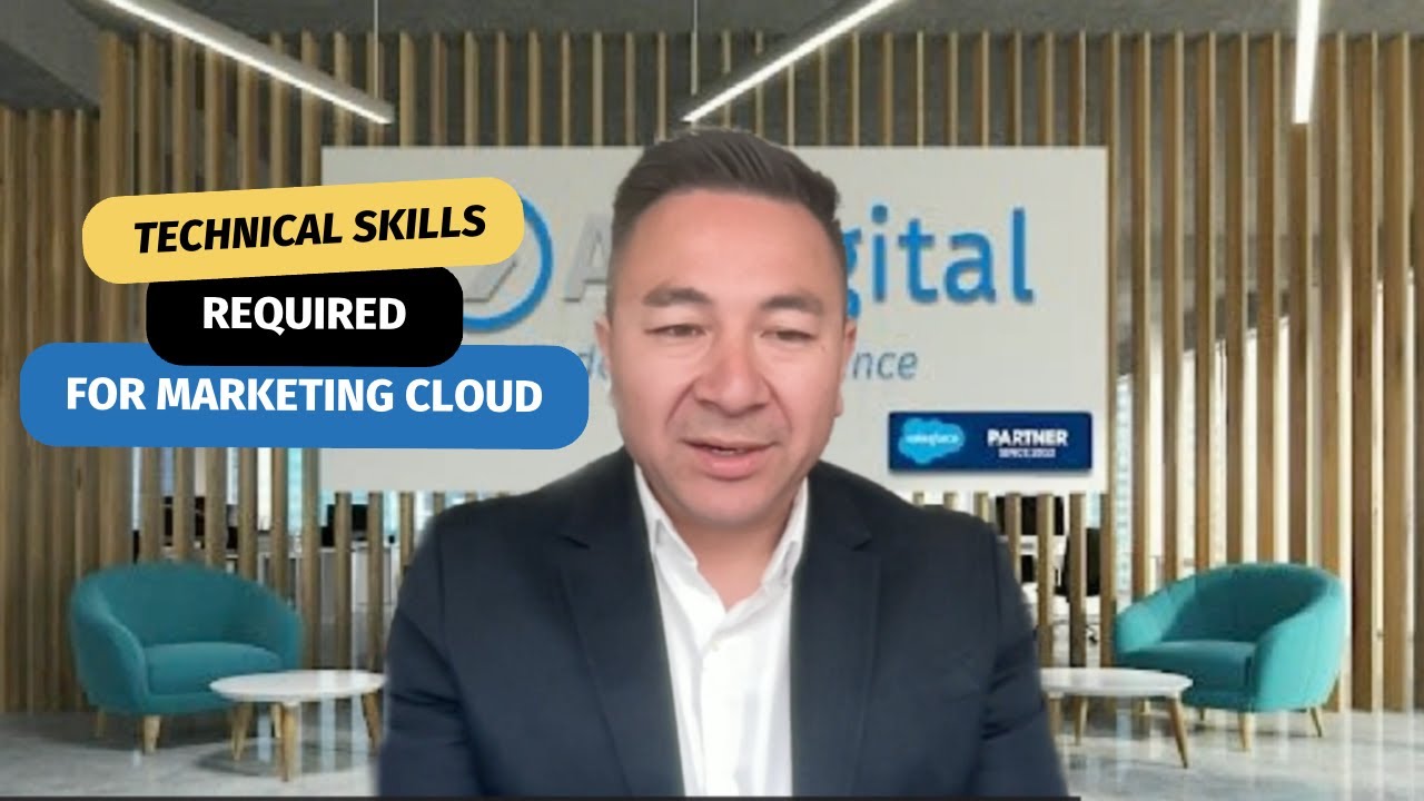 TECHNICAL SKILLS required to operate MARKETING CLOUD