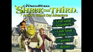 V.Smile Game: Shrek the Third - Arthur's School Day Adventure (2007 DreamWorks / VTech)