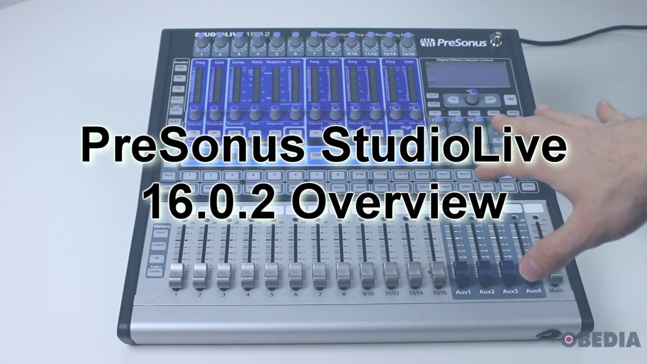 Hardware PreSonus StudioLive 16.0.2 Digital Mixer -