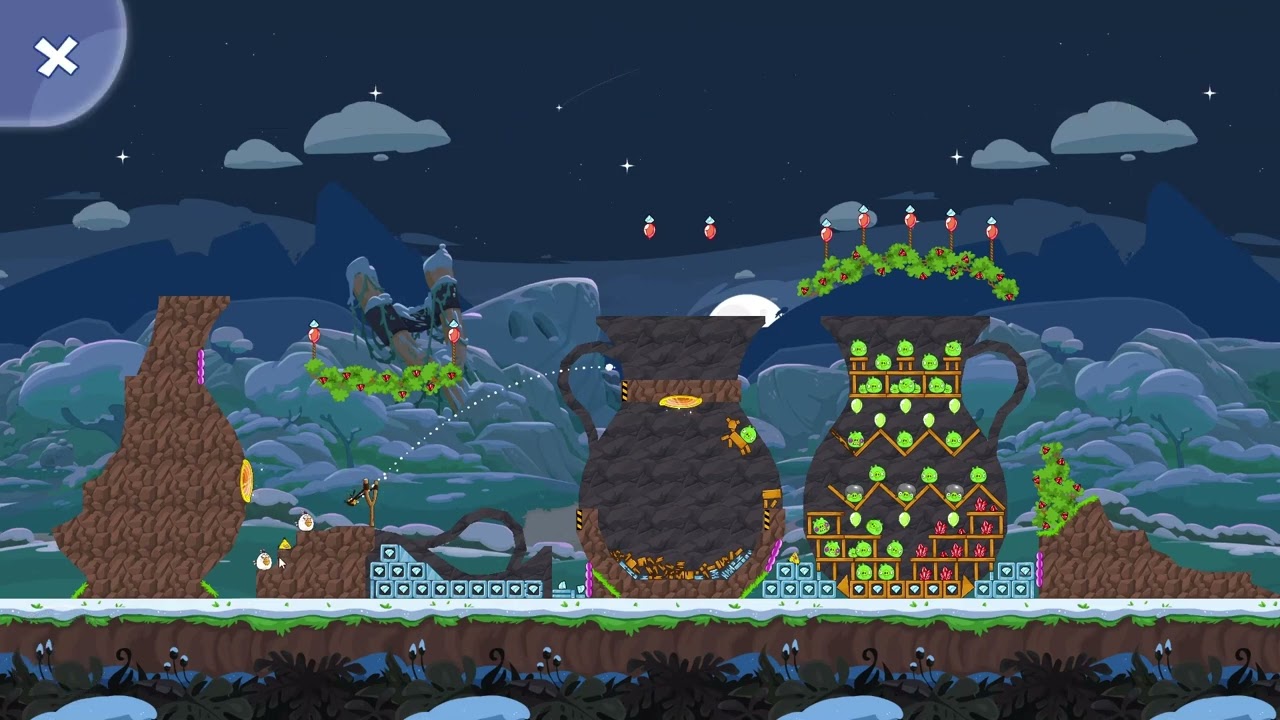 Angry Birds Friends Level 6 Tournament 1680 three stars NO POWER-UP walkthrough 2026-01-10