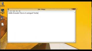 Notepad Tricks- Cryptography