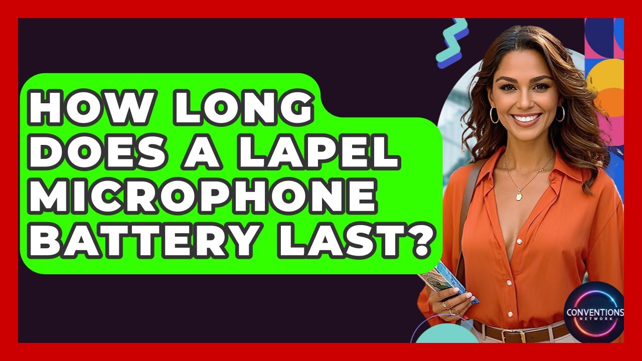 How Long Does A Lapel Microphone Battery Last? - Conventions Network