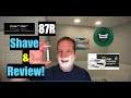 Parker 87R Razor Shave Review 4K