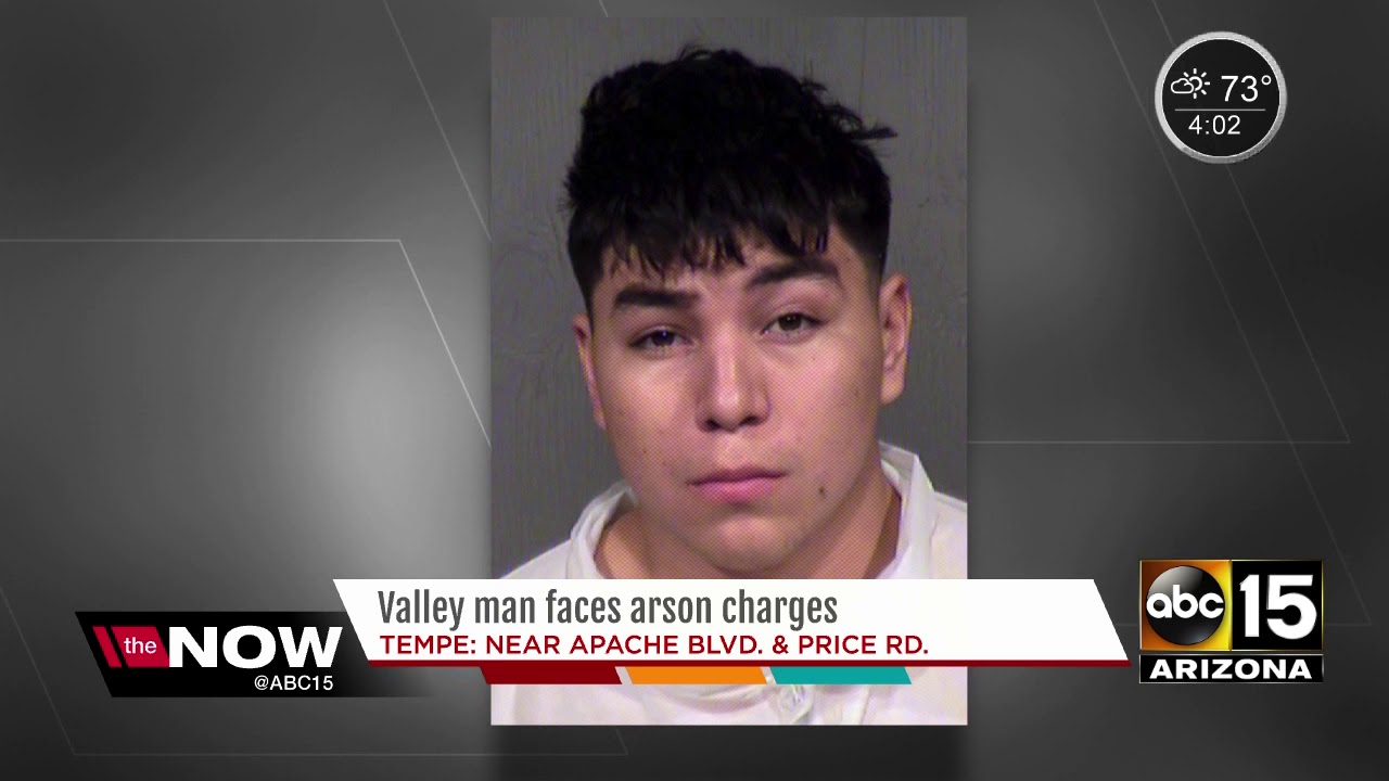 Valley man facing arson charges