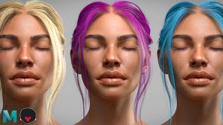 Highest Quality Hair Rendering in Marmoset Toolbag