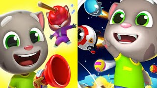 Talking Tom Blast Park vs Talking Tom Cat Brawl Squad Gameplay Android iOS screenshot 4