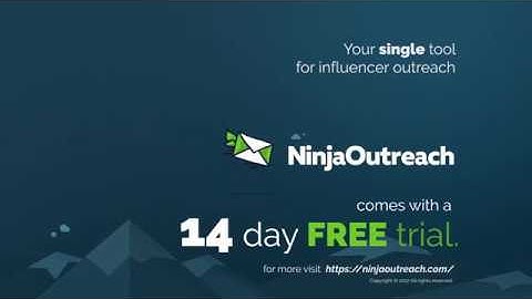 What is NinjaOutreach