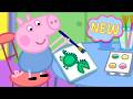 Peppa Pig LIVE 🦖 Learn to Draw with George! 🎨 Toon Mania - Happy Toons