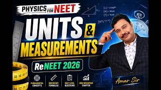 1 Units and Measurements | 11th Physics | Amar Sir #reneet2026 #neetphysics #unitsandmeasurements