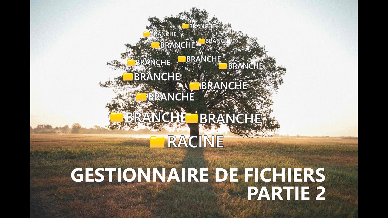 Gestionnaire de fichiers - Partie 2 - YouTube