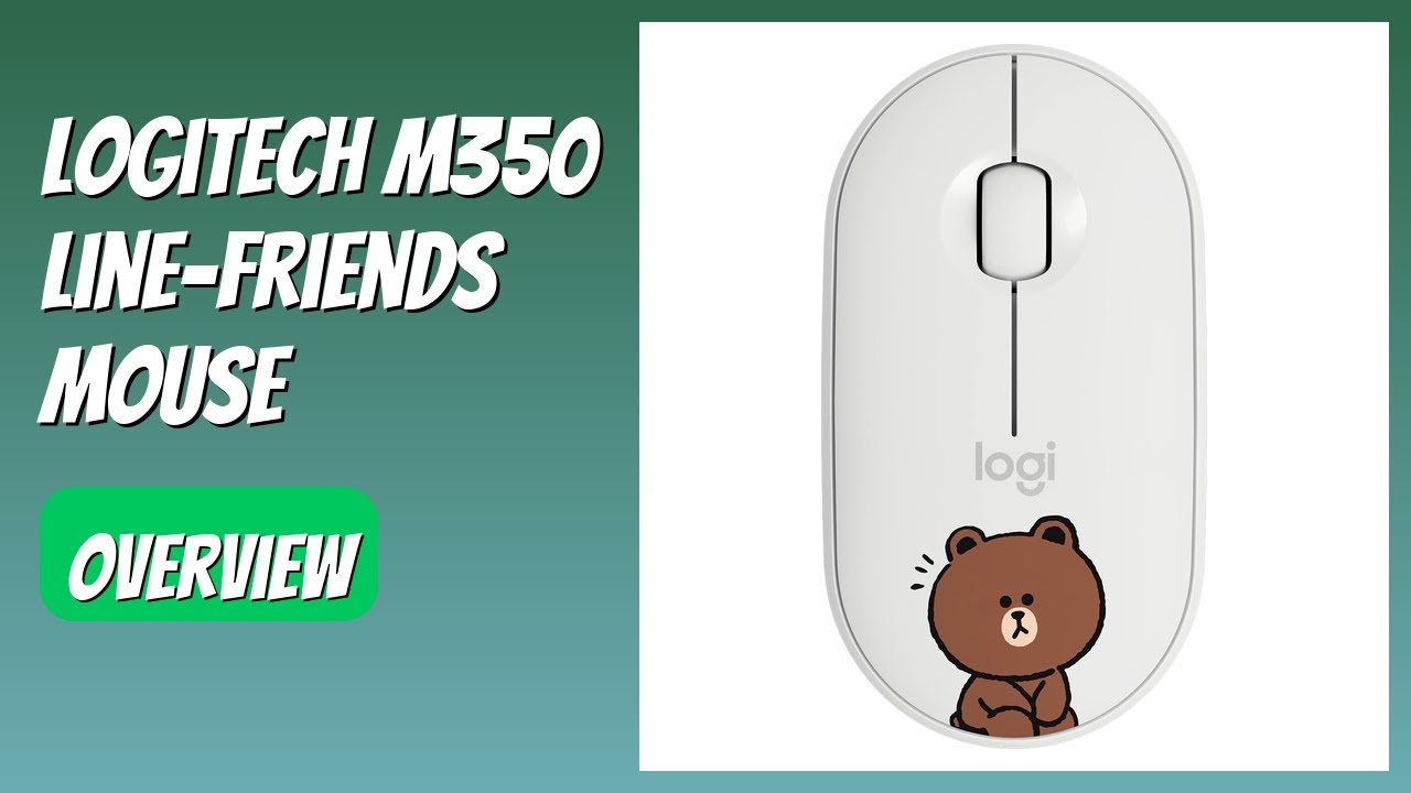REVIEW (2026): Logitech M350 Line-Friends Mouse. Features. - YouTube