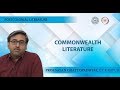 Lecture 02 - Commonwealth Literature