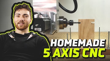 I Built a Custom 5 Axis CNC Router and Barely Used It