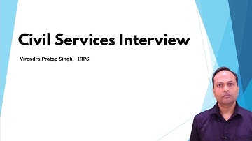 What UPSC expects from candidates in an IAS Interview - V P Singh, IRPS (Interview Topper)