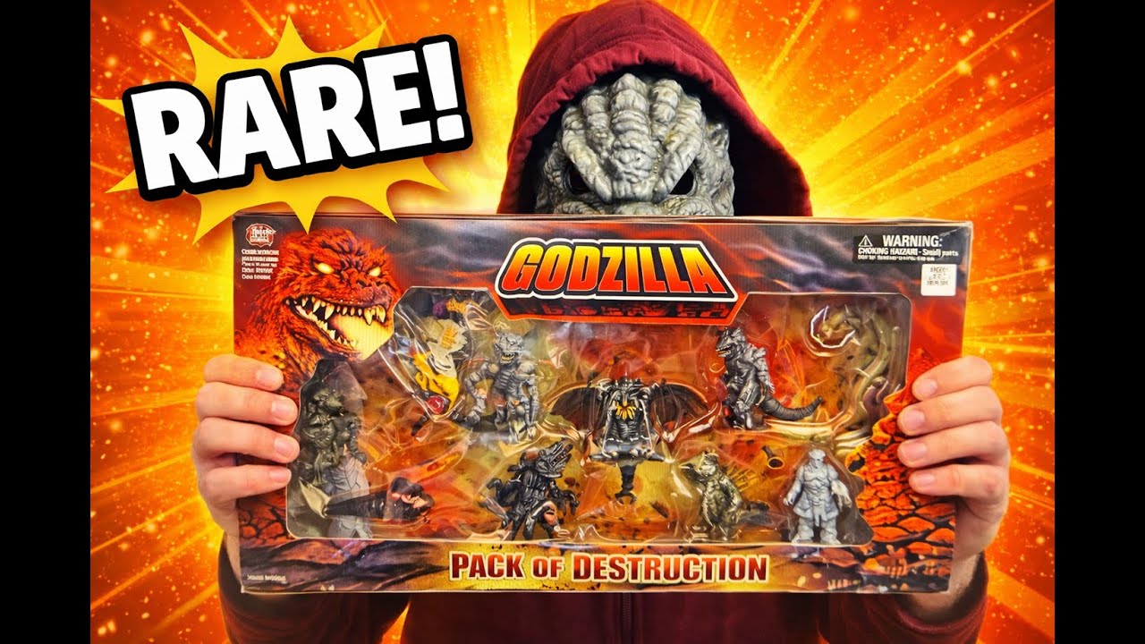 Я открыл этот РЕДКИЙ мини-набор с Годзиллой!