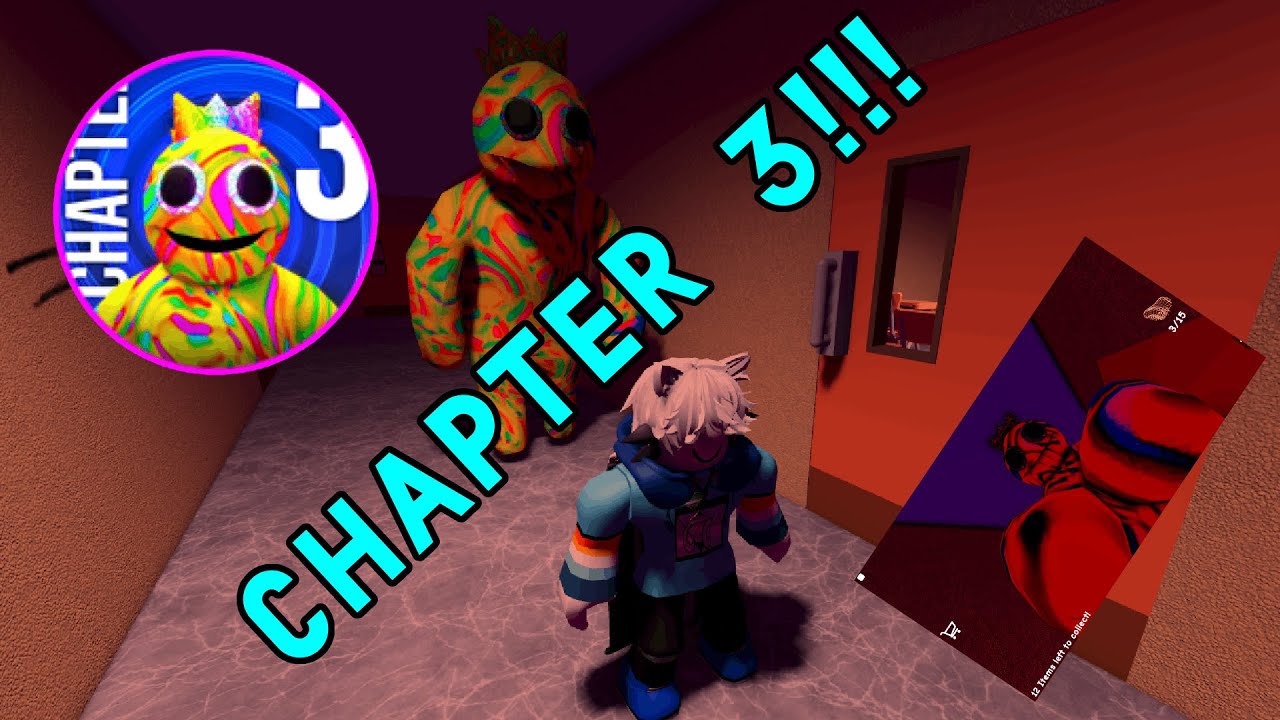 Rainbow Friends Chapter 3 🌈 Full Gameplay + Ending (Roblox