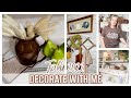 NEW* FALL 2022 DECORATE WITH ME | FARMHOUSE KITCHEN HUTCH | FALL DECORATING IDEAS | ROBIN LANE LOWE