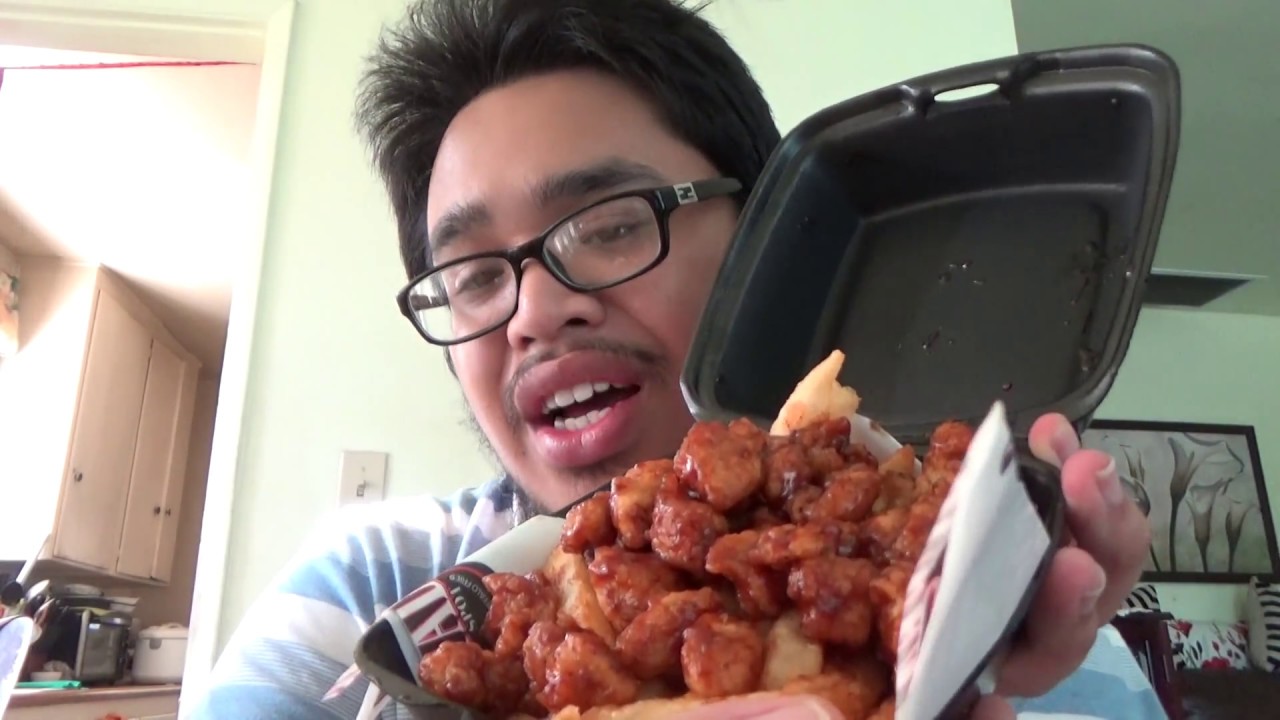 The Buffalo Spot Honey BBQ Fries and California Burrito YouTube