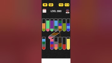 Water sort puzzle - Level 2683 #watersortpuzzle #games #level2683 #puzzle