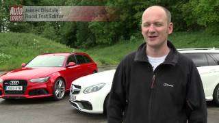 Audi RS6 Vs Mercedes-Benz E63 AMG Estate Audi RS6 Vs Mercedes-Benz E63 AMG Estate