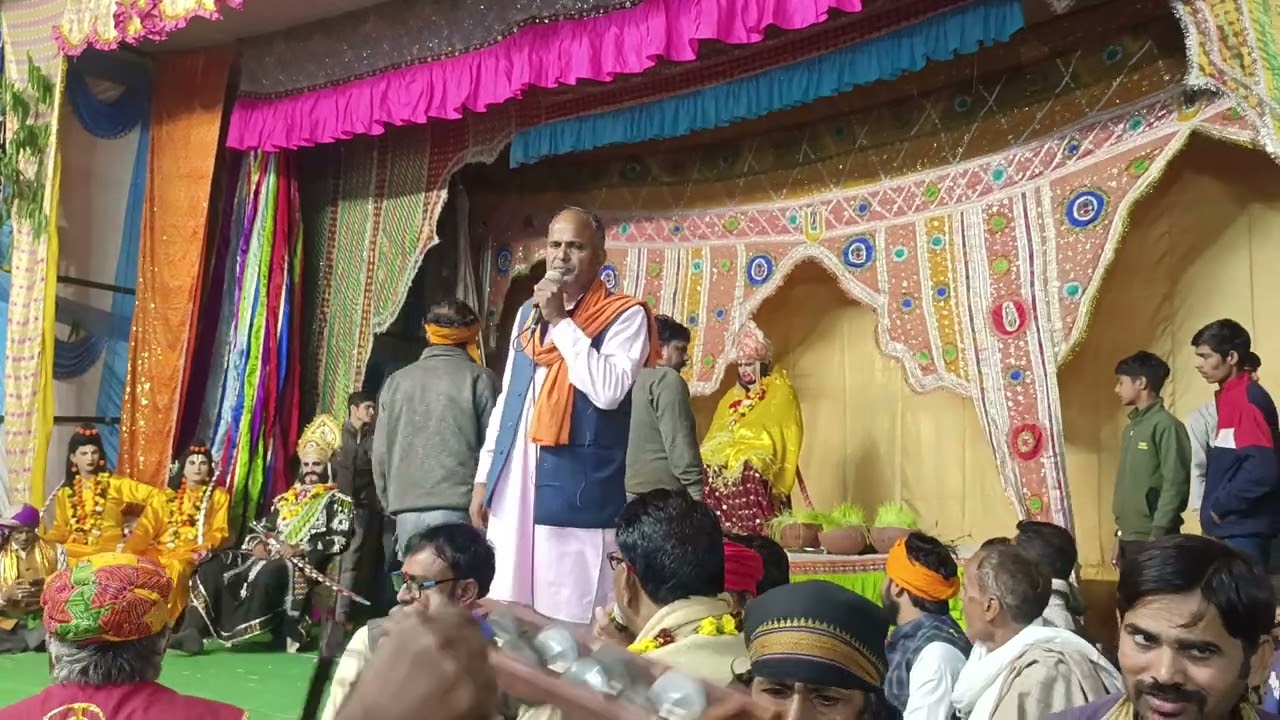 देशी लांगुरिया 2023।। गायक कमल सिंह धमसा, रामलीला मेहगांव जिला भिंड #languriya #ratangad #trend
