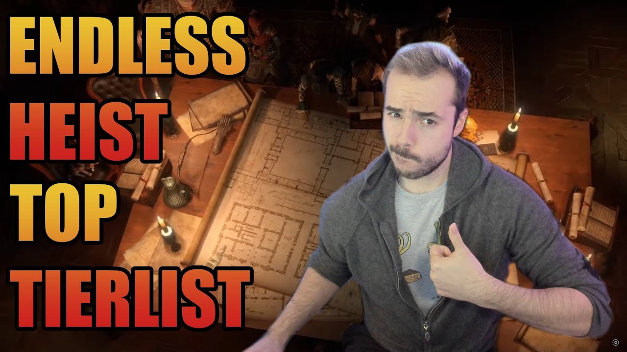 ENDLESS HEIST TOP TIERLIST D 10 builds avec PoB ! Fast et tanky