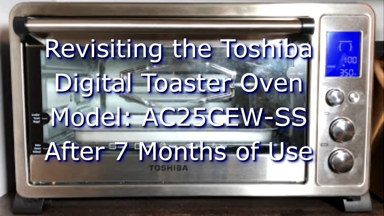 Toshiba MC25CEY-CHSS 6-Slice Convection Toaster Oven, Stainless Steel