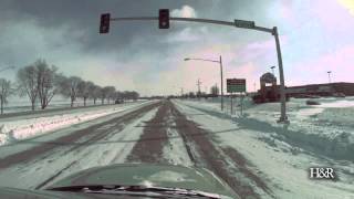 Raw video: Decatur roads on Monday, January 6th