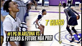 This AZ Team WANTS ALL THE SMOKE!! 7' Guard Makur Maker vs #1 PG In Arizona Was a SHOW!!