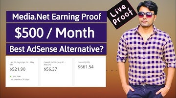 My Media.net Earning Proof & Review  / Best AdSense Alternative / Media.net Approval