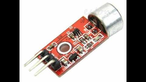 Звучание "Датчика звука" из комплекта Arduino. Микрофонный усилитель.