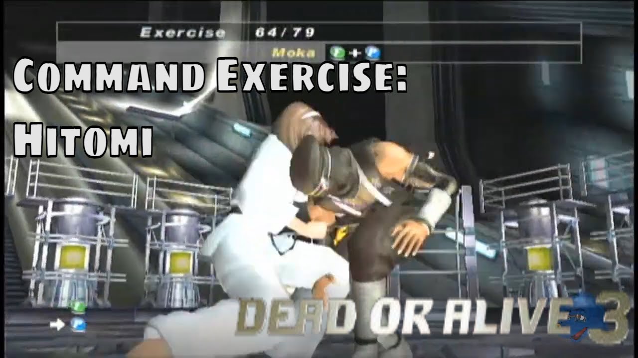 Dead or Alive 3 - Sparring Command Exercise: Hitomi
