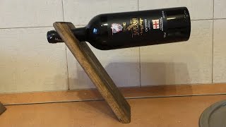 Floating wine bottle holder / Плавающий держатель для вина