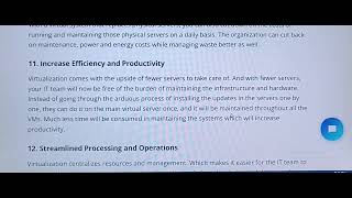 Benefits of virtualization in cloud computing data