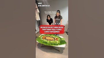 Orang Thailand & Filipina Kaget Lihat Tradisi Liwetan Sunda!