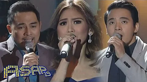 Erik, Jed & Sarah sing 'Hanggang' on ASAP