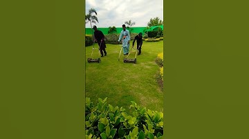 How to Grass Cutting with Manual Machine #grasscutter #grasscuttingmachine #shortvideo #shorts