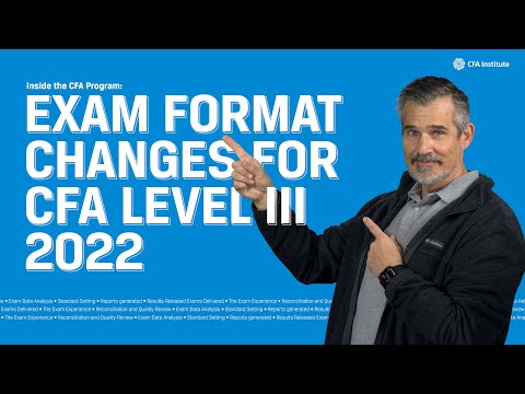 CFA Level III Exam Format Changes  | Inside the CFA Program