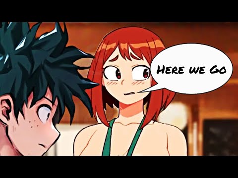 Deku x Uraraka My Hero Academia Comic MHA Rule 34 Manga Movie Ochako Uraraka x Izuku Midoriya