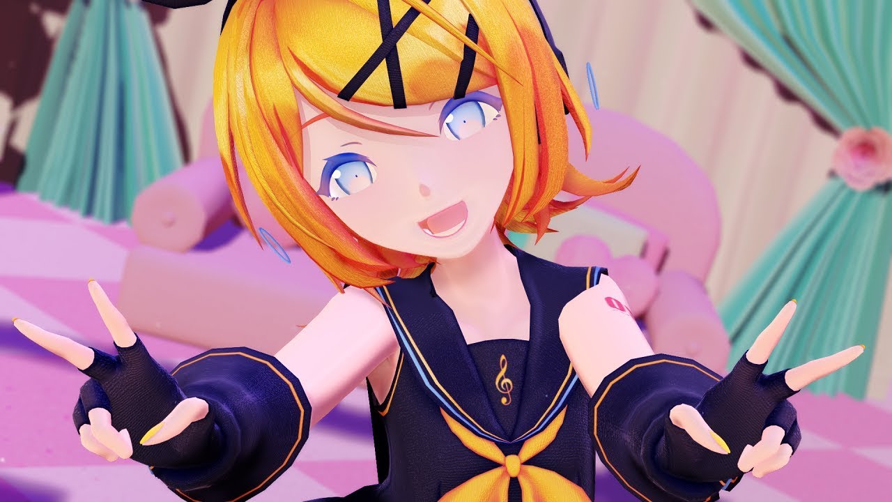 MMD】Sour式リンちゃんでメランコリック【1440p60fps】 - YouTube