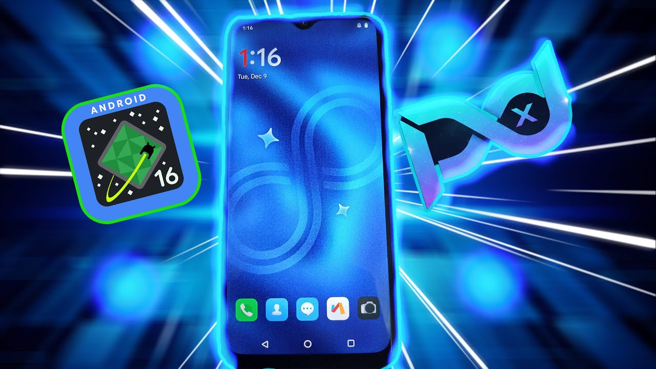 Install Android 16 on Redmi 9 / Note 9! (Project Infinity X 3.5