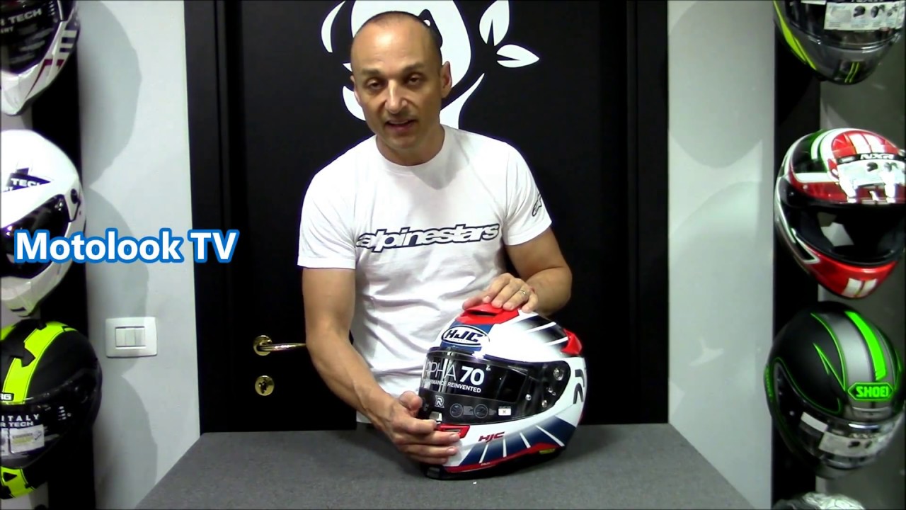 Recensione casco HJC RPHA 70 Motolook Voghera - YouTube