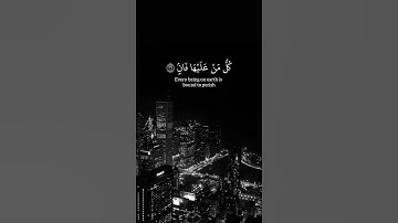 كُلُّ مَنْ عَلَيْهَا فَانٍۢ | راحه نفسيه } احمد النفيس 💙 ¦ سوره الرحمن